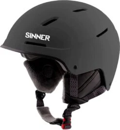 SINNER - Whistler - Mat Zwart - Unisex - Maat 61