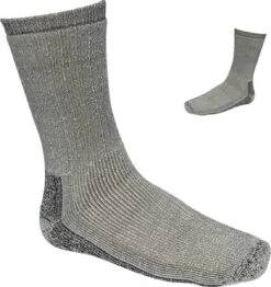 2-Pack Dikke Wollen Thermosokken Met Badstof Voering S5 - Unisex - Grijs - Maat 43-45 -SINNER || Brunotti || Barts Verkoop 1132x1200