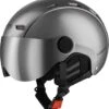 SQiwi Skihelm Met Vizier - Titanium - Unisex - Maat 58 - 60 (L/XL)
