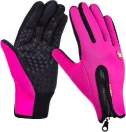 SINNER || Brunotti || Barts Verkoop 31 Touchvinger Stretch Ski/Snowboardhandschoenen - Unisex - Maat M - Roze - Waterdicht