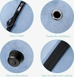 Navaris Universele Skischoenentas Unisex - Tas Voor Skischoenen, Schaatsen Of Snowboardschoenen - Laarzentas Voor De Wintersport - Lichtblauw -SINNER || Brunotti || Barts Verkoop 1155x1200