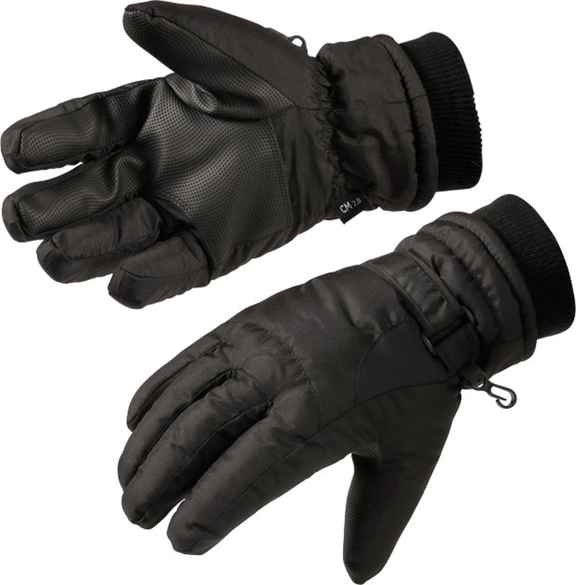Gloves&Co Thinsulate Skihandschoenen - Dames Pasvorm - Zwart - Maat M 3 Gloves&Co Thinsulate Skihandschoenen - Dames Pasvorm - Zwart - Maat M