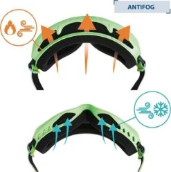 Skibril Snowboard Bril - Anti Fog - Groen, Gele Lens - Unisex Volwassen - Wintersport 10 Skibril Snowboard Bril - Anti Fog - Groen, Gele Lens - Unisex Volwassen - Wintersport -SINNER || Brunotti || Barts Verkoop 1193x1200 3