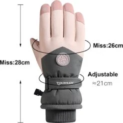 Touchscreen Ski Handschoenen - Grijs -SINNER || Brunotti || Barts Verkoop 1194x1200