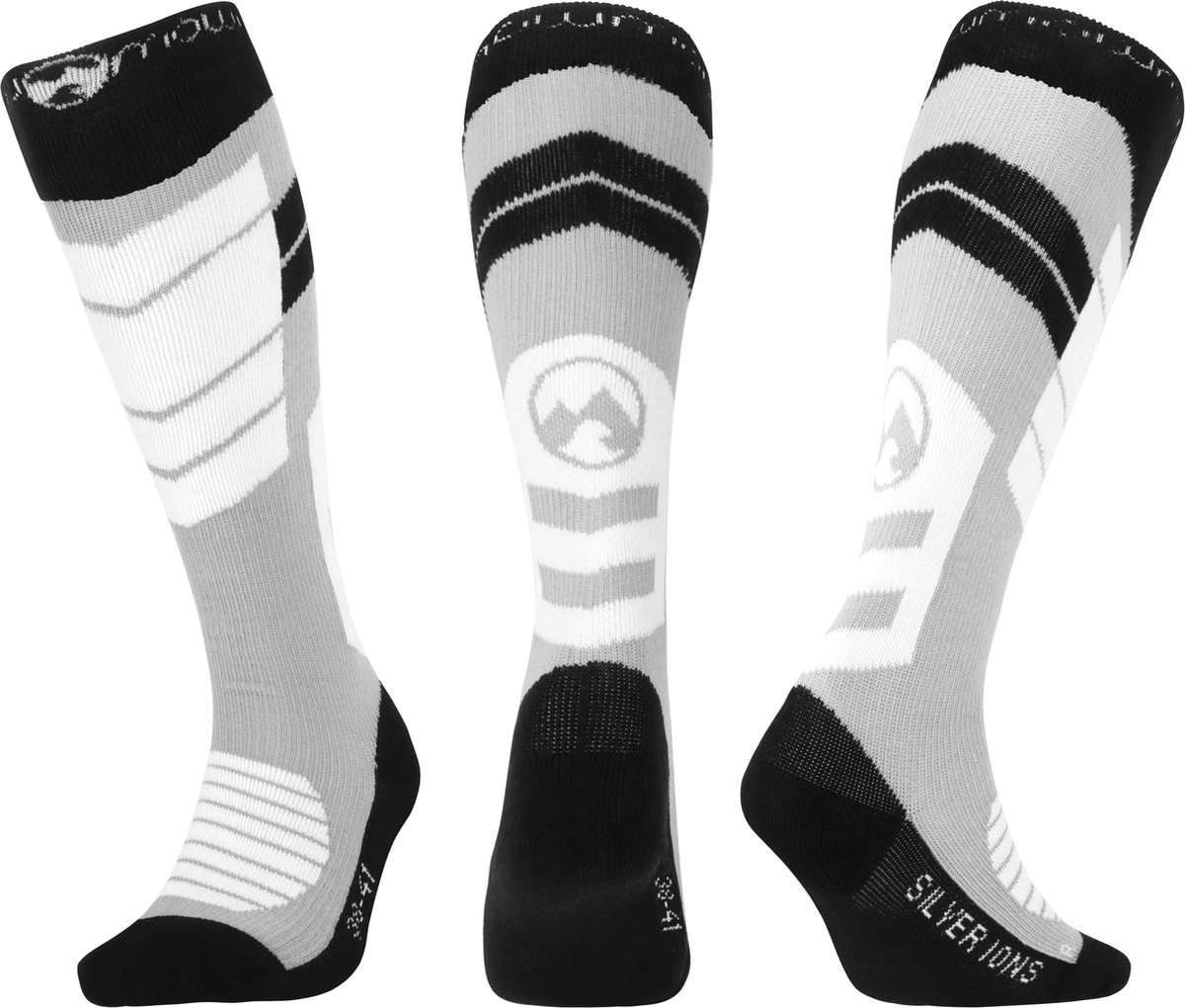 MowMow® - Skisokken Heren - Skisokken Dames - Maat 38-41 - Grijs 3 MowMow® - Skisokken Heren - Skisokken Dames - Maat 38-41 - Grijs