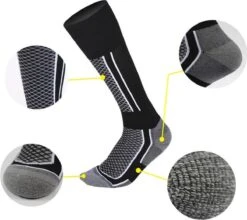 Seazy Skisokken - Wintersportsokken - Skiën, Snowboarden Of Wandelen - Goede Vochtafvoer - Dames/Heren - Maat 39 - 45 -SINNER || Brunotti || Barts Verkoop 1200x1067