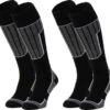 NOMAD® Skisokken Essential 2-Pack | Maat 43/46 Zwart | Skiën / Snowboarden / Wandelen | Goede Vochtafvoer | Extra Versteviging | Ski Sokken Heren / Dames 1 NOMAD® Skisokken Essential 2-Pack | Maat 43/46 Zwart | Skiën / Snowboarden / Wandelen | Goede Vochtafvoer | Extra Versteviging | Ski Sokken Heren / Dames -SINNER || Brunotti || Barts Verkoop 1200x1085 1