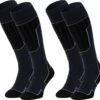 NOMAD® Skisokken Essential 2-Pack | Maat 43/46 Donkerblauw | Skiën / Snowboarden / Wandelen | Goede Vochtafvoer | Extra Versteviging | Ski Sokken Heren / Dames -SINNER || Brunotti || Barts Verkoop 1200x1086 1