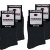 Thermo Sokken ByElbo – 4pack – Maat 43-46 – Badstof Voering – Zwart - Sport Thermo Sok - Thermisch - Warm Sock - Wandelsokken - Winter Ski Sokken - -SINNER || Brunotti || Barts Verkoop 1200x1090