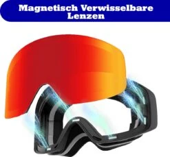 VAIN Crimson Carver - Unisex Skibril + Extra Magnetische Lens + Case -SINNER || Brunotti || Barts Verkoop 1200x1113 1