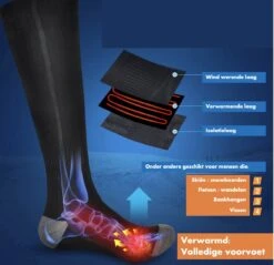 Verwarmde Sokken - Elektrische Sokken - Thermo Sokken - Oplaadbare Accu - Unisex - 3 Warmte Standen - 4000mAh Batterij - One Size Fits All - Wintersport - Wandelen - Skiën 12 Verwarmde Sokken - Elektrische Sokken - Thermo Sokken - Oplaadbare Accu - Unisex - 3 Warmte Standen - 4000mAh Batterij - One Size Fits All - Wintersport - Wandelen - Skiën -SINNER || Brunotti || Barts Verkoop 1200x1161