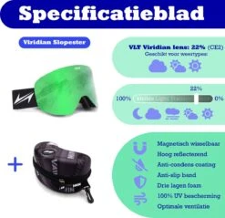 VAIN Viridian Slopester Skibril - Magnetisch Groen Blauwe Spiegel Lens -SINNER || Brunotti || Barts Verkoop 1200x1163 6