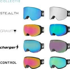 MowMow® CHARGER - Skibril | X-celLens + BONUS Lens | Luxe Skibrilcase | Unisex | UV400 -SINNER || Brunotti || Barts Verkoop 1200x1170