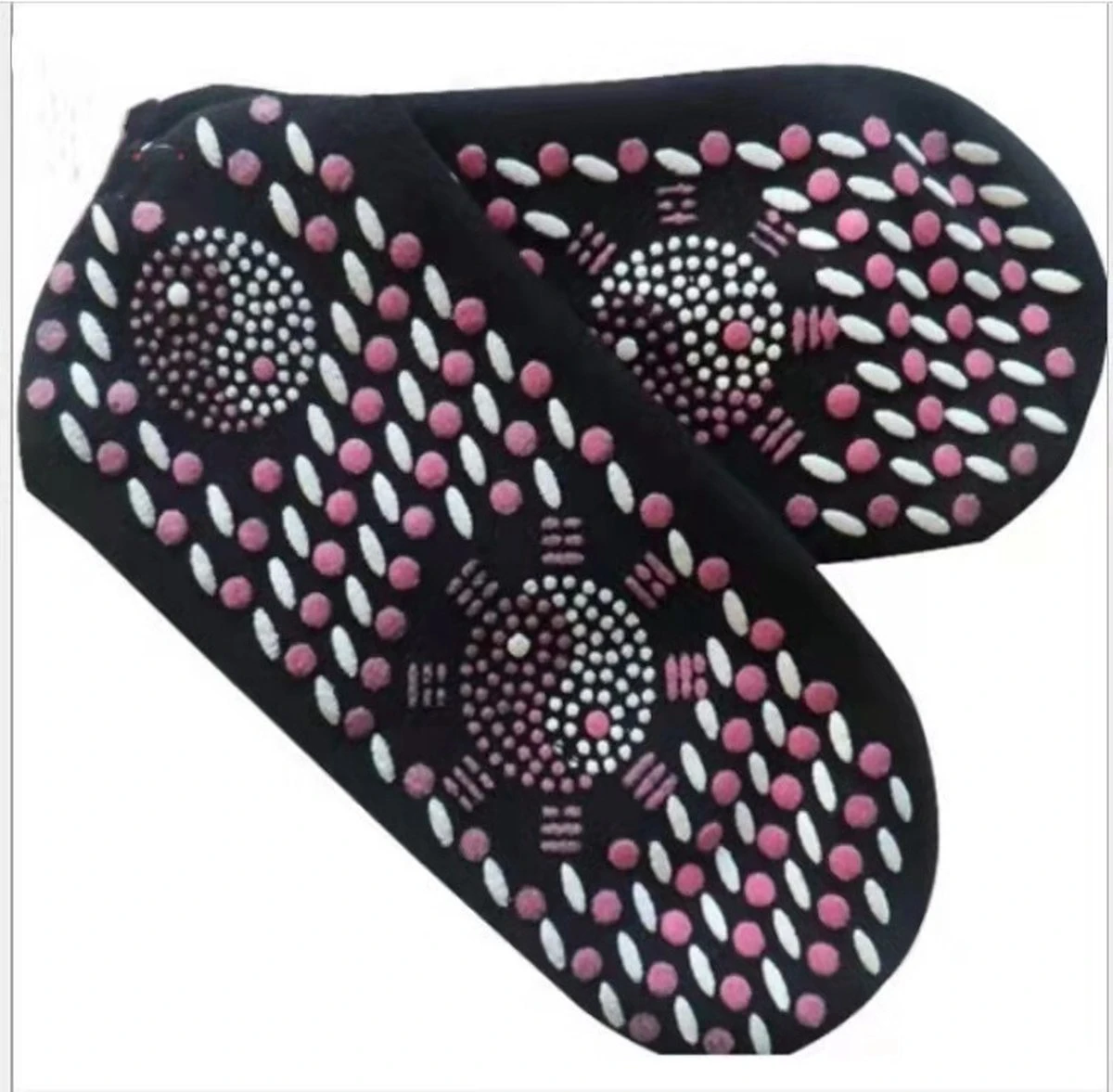 Fleau Home Verwarmde Sokken - Zelf Verwarmend - Antislip - Massage Sokken - One Size - Zwart - Wintersokken - Cadeau Voor Vrouw En Man 5 Fleau Home Verwarmde Sokken - Zelf Verwarmend - Antislip - Massage Sokken - One Size - Zwart - Wintersokken - Cadeau Voor Vrouw En Man - Afbeelding 3