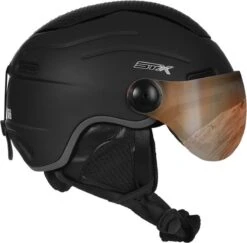 STX Helmet Visor Junior Black Skihelm - Black - Unisex - Maat XS 23 STX Helmet Visor Junior Black Skihelm - Black - Unisex - Maat XS -SINNER || Brunotti || Barts Verkoop 1200x1182 1