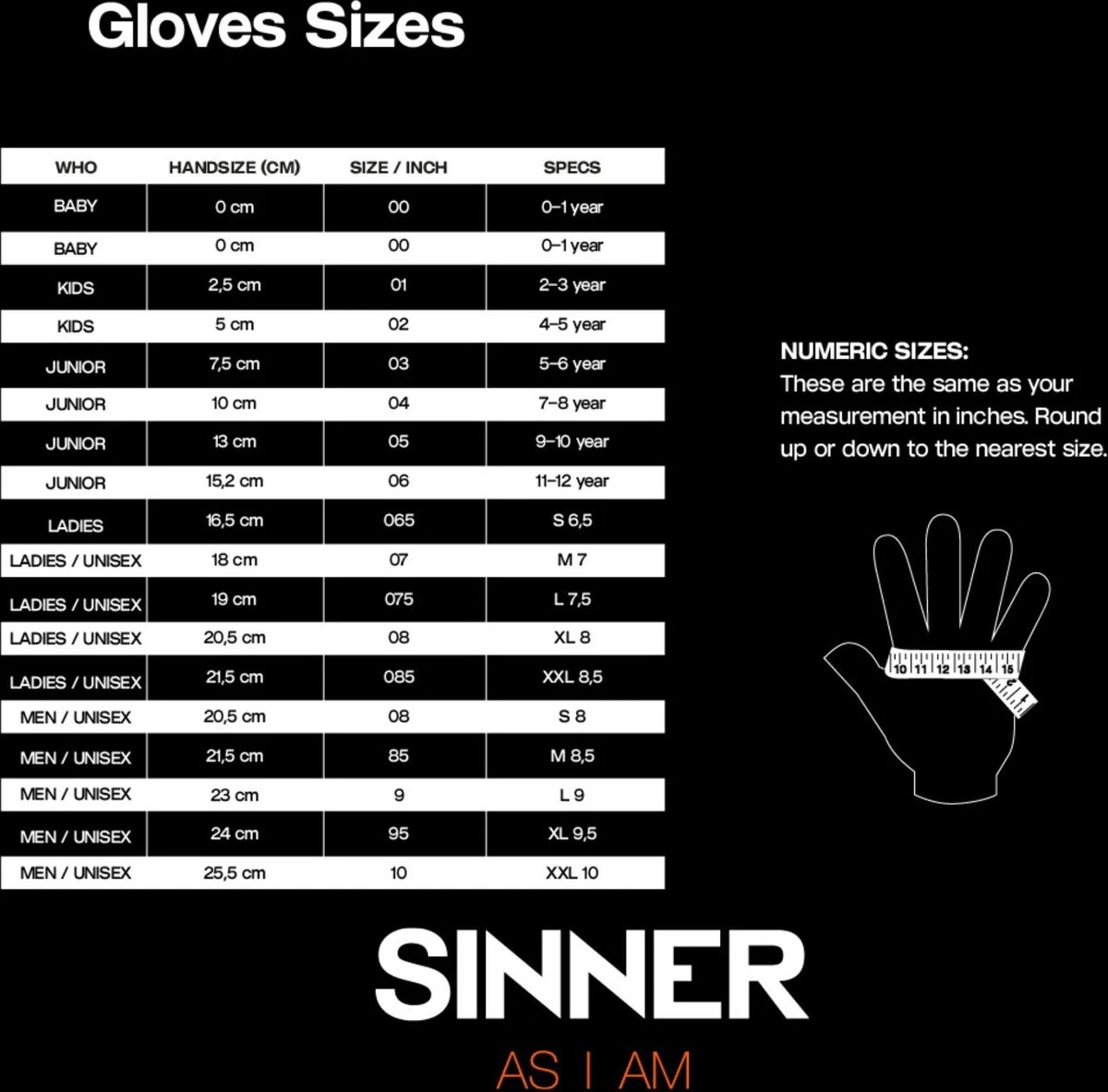 SINNER Mesa Handschoenen Dames - Zwart - L 7,5 4 SINNER Mesa Handschoenen Dames - Zwart - L 7,5 - Afbeelding 2