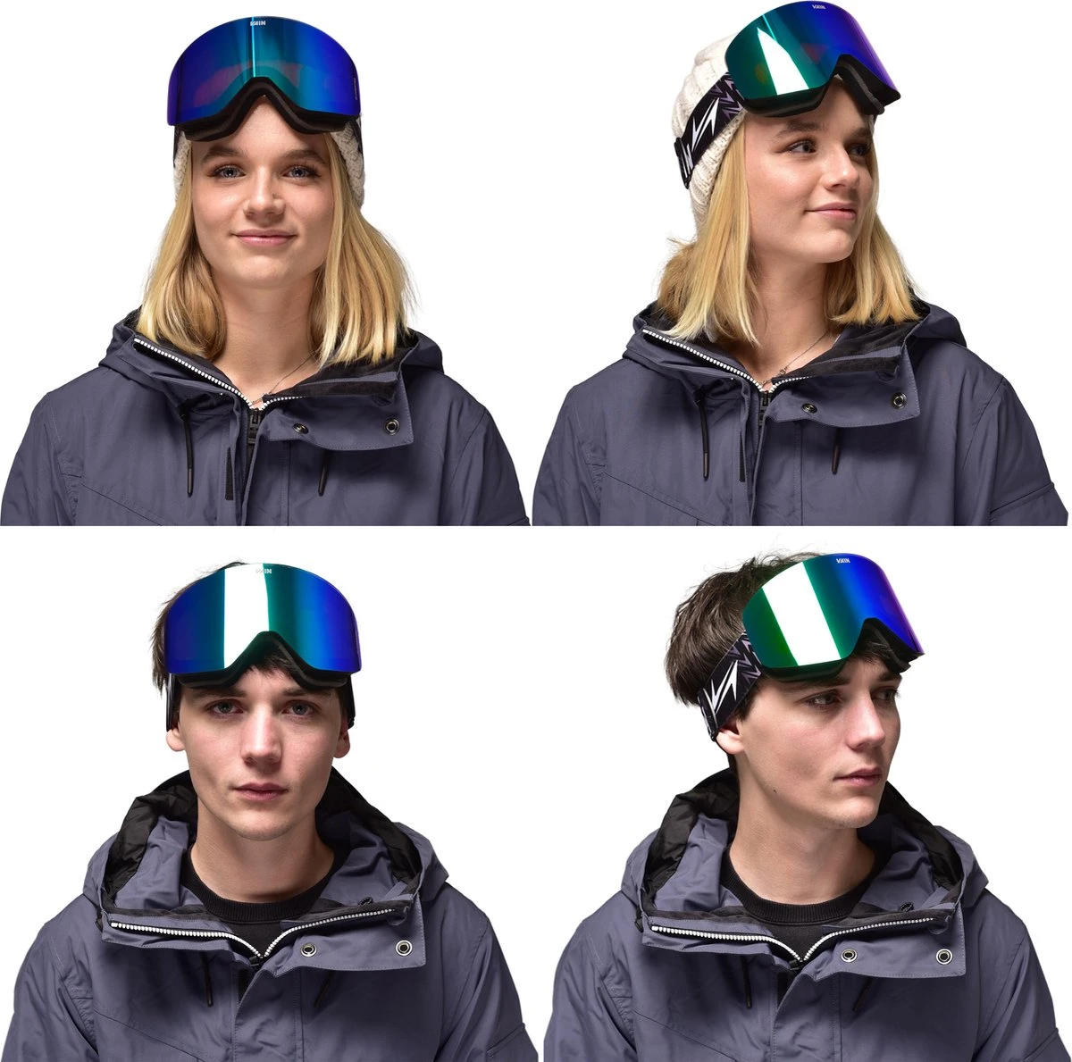 VAIN Azure Slopester Skibril Pack - Anti-condens - Blauwe + Extra Lens 5 VAIN Azure Slopester Skibril Pack - Anti-condens - Blauwe + Extra Lens - Afbeelding 3