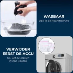 Basila® Elektrische Sokken - Zwart - Unisex Voor Vrouwen En Mannen - Free Size - 4000mAh Accu - USB Oplaadbaar - Verwarmde Sokken Met Accu -SINNER || Brunotti || Barts Verkoop 1200x1200 17