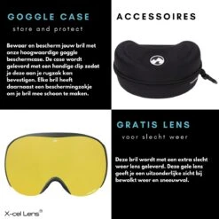 MowMow® CHARGER - Skibril | X-celLens + BONUS Lens | Luxe Skibrilcase | Unisex | UV400 -SINNER || Brunotti || Barts Verkoop 1200x1200 176