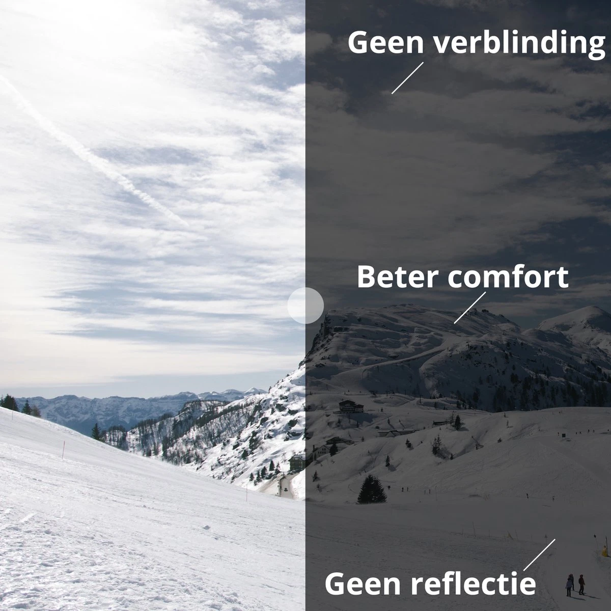 VAIN Slopester Skibril Lens - SMOKE - Zwarte CE 4 Lens - Zonnig Weer 5 VAIN Slopester Skibril Lens - SMOKE - Zwarte CE 4 Lens - Zonnig Weer - Afbeelding 3