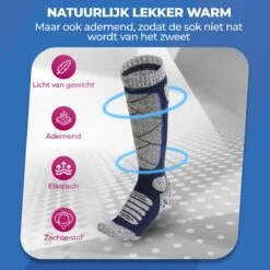 Roegaarden Skisokken - Heren En Dames - 1 Paar - Blauw - S/M 17 Roegaarden Skisokken - Heren En Dames - 1 Paar - Blauw - S/M -SINNER || Brunotti || Barts Verkoop 1200x1200 41