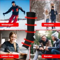 Saaf Verwarmde Sokken - Elektrisch - Oplaadbaar - Incl. Oplader - 3 Standen - Unisex - Maat 38-44 -SINNER || Brunotti || Barts Verkoop 1200x1200 44