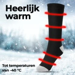 Saaf Verwarmde Sokken - Elektrisch - Oplaadbaar - Incl. Oplader - 3 Standen - Unisex - Maat 38-44 -SINNER || Brunotti || Barts Verkoop 1200x1200 46