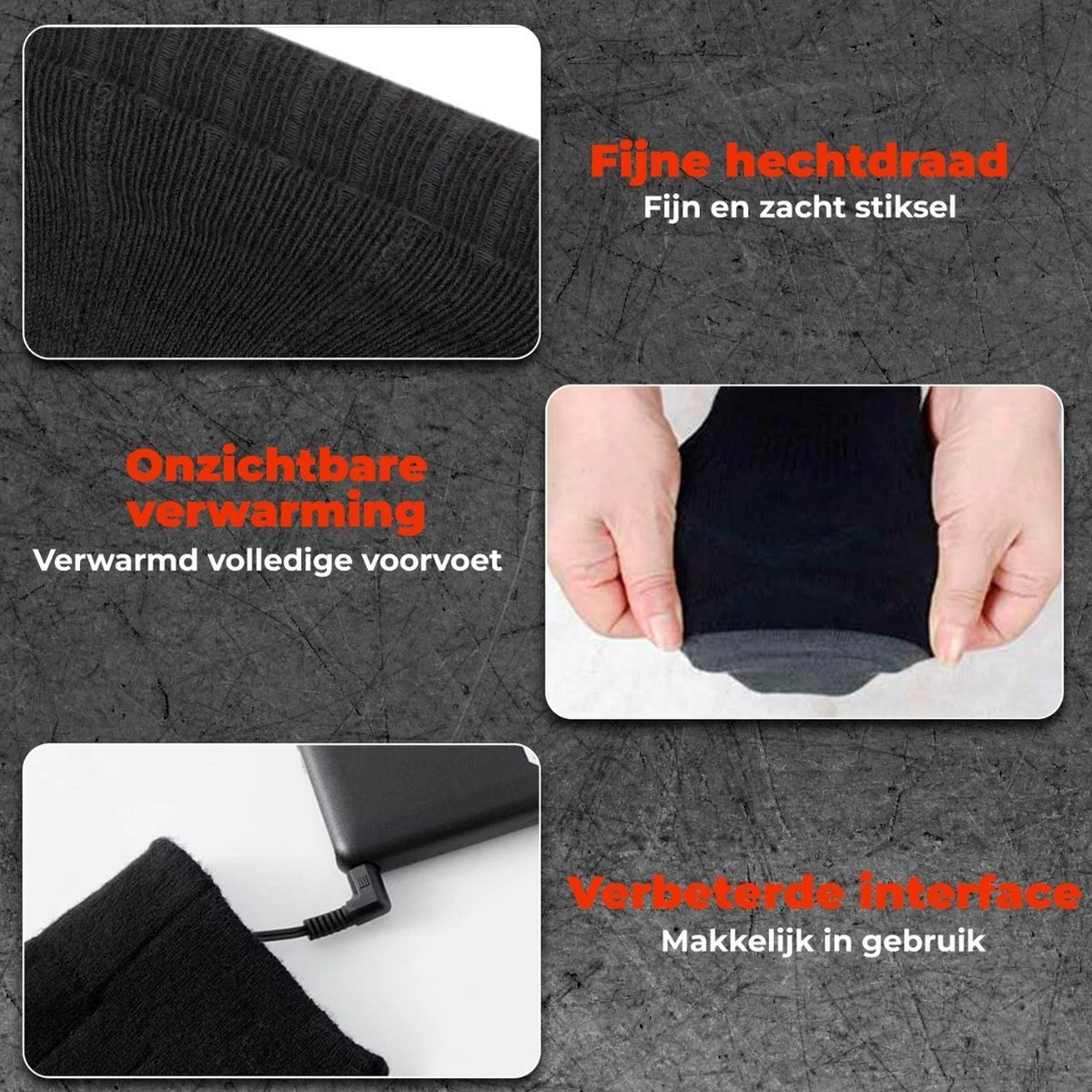 B-care Verwarmde Sokken - Elektrische Sokken - One Size Fits All - Inclusief Oplaadbare Accu - 4000 MAh Batterijen - 3 Verschillende Warmte Standen - Thermosokken - Wintersport - Wandelen - Skiën - Skivakantie - Skisokken 4 B-care Verwarmde Sokken - Elektrische Sokken - One Size Fits All - Inclusief Oplaadbare Accu - 4000 MAh Batterijen - 3 Verschillende Warmte Standen - Thermosokken - Wintersport - Wandelen - Skiën - Skivakantie - Skisokken - Afbeelding 2