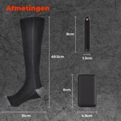 B-care Verwarmde Sokken - Elektrische Sokken - One Size Fits All - Inclusief Oplaadbare Accu - 4000 MAh Batterijen - 3 Verschillende Warmte Standen - Thermosokken - Wintersport - Wandelen - Skiën - Skivakantie - Skisokken 18 B-care Verwarmde Sokken - Elektrische Sokken - One Size Fits All - Inclusief Oplaadbare Accu - 4000 MAh Batterijen - 3 Verschillende Warmte Standen - Thermosokken - Wintersport - Wandelen - Skiën - Skivakantie - Skisokken -SINNER || Brunotti || Barts Verkoop 1200x1200 52