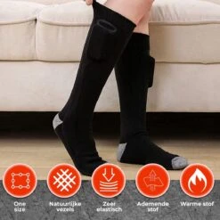 B-care Verwarmde Sokken - Elektrische Sokken - One Size Fits All - Inclusief Oplaadbare Accu - 4000 MAh Batterijen - 3 Verschillende Warmte Standen - Thermosokken - Wintersport - Wandelen - Skiën - Skivakantie - Skisokken 20 B-care Verwarmde Sokken - Elektrische Sokken - One Size Fits All - Inclusief Oplaadbare Accu - 4000 MAh Batterijen - 3 Verschillende Warmte Standen - Thermosokken - Wintersport - Wandelen - Skiën - Skivakantie - Skisokken -SINNER || Brunotti || Barts Verkoop 1200x1200 54