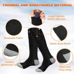 Elektrisch Verwarmde Sokken Met Accu 12 Elektrisch Verwarmde Sokken Met Accu -SINNER || Brunotti || Barts Verkoop 1200x1200 60