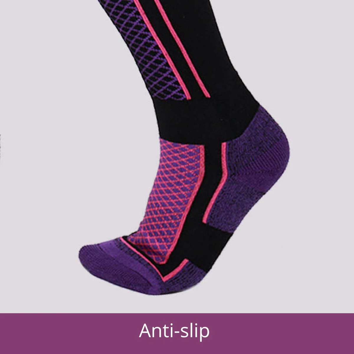 Seazy Skisokken - Wintersportsokken - Skiën, Snowboarden Of Wandelen - Dames - Goede Vochtafvoer - Maat 36-42 4 Seazy Skisokken - Wintersportsokken - Skiën, Snowboarden Of Wandelen - Dames - Goede Vochtafvoer - Maat 36-42 - Afbeelding 2