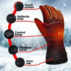 Verwarmde Handschoenen - Elektrisch Verwarmd - USB Oplaadbaar - 3 Standen - Maat L - Dames / Heren -SINNER || Brunotti || Barts Verkoop 1200x1200 86