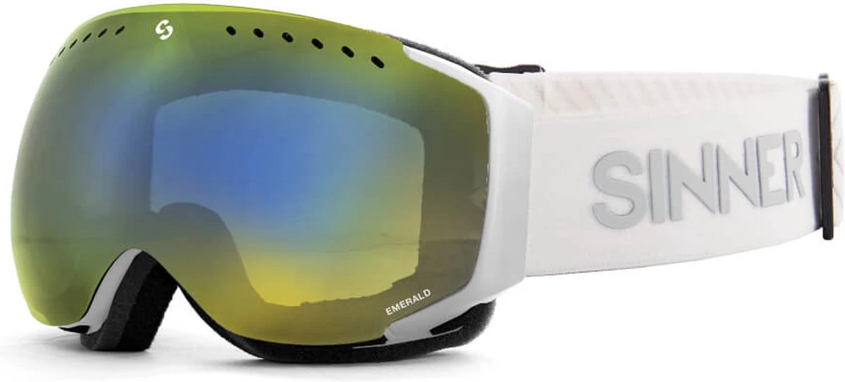 Sinner Emerald Skibril - Wit | Categorie 3 3 Sinner Emerald Skibril - Wit | Categorie 3