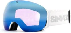 Sinner Avon Skibril - Wit + GRATIS EXTRA LENS | Categorie 3