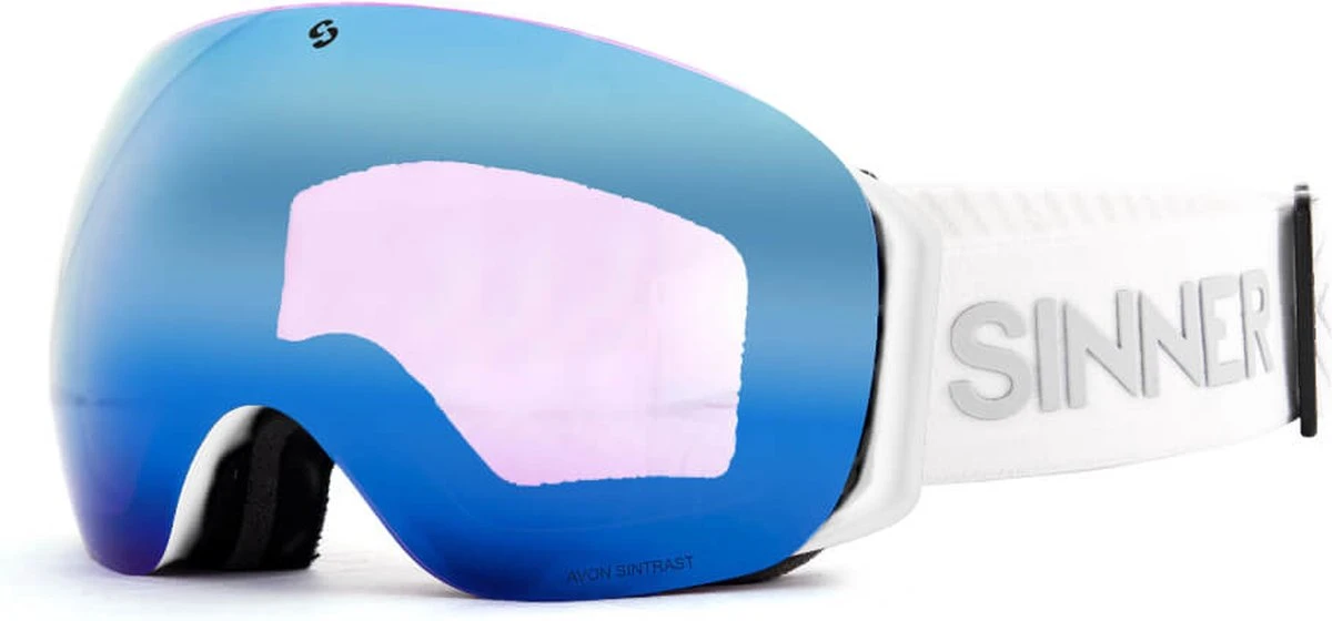 Sinner Avon Skibril - Wit + GRATIS EXTRA LENS | Categorie 3 3 Sinner Avon Skibril - Wit + GRATIS EXTRA LENS | Categorie 3