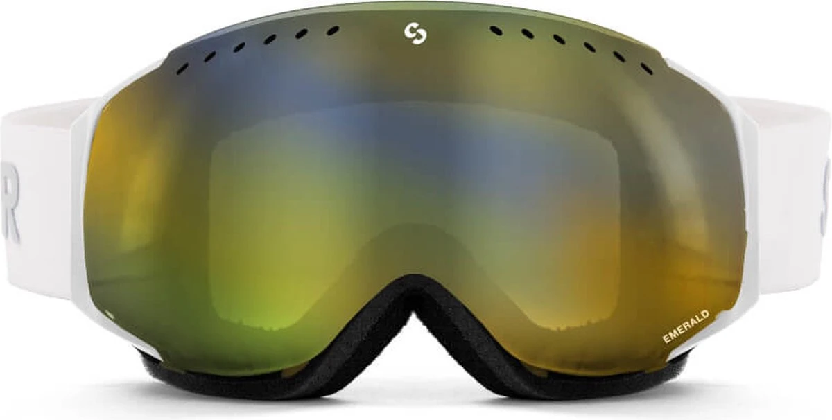 Sinner Emerald Skibril - Wit | Categorie 3 4 Sinner Emerald Skibril - Wit | Categorie 3 - Afbeelding 2