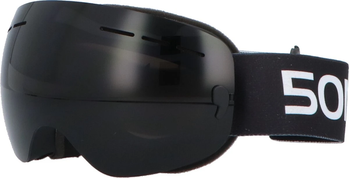 5one® Alpine 2 Black Anti-Condens Skibril Met Hardcase Voor Kinderen 3 5one® Alpine 2 Black Anti-Condens Skibril Met Hardcase Voor Kinderen