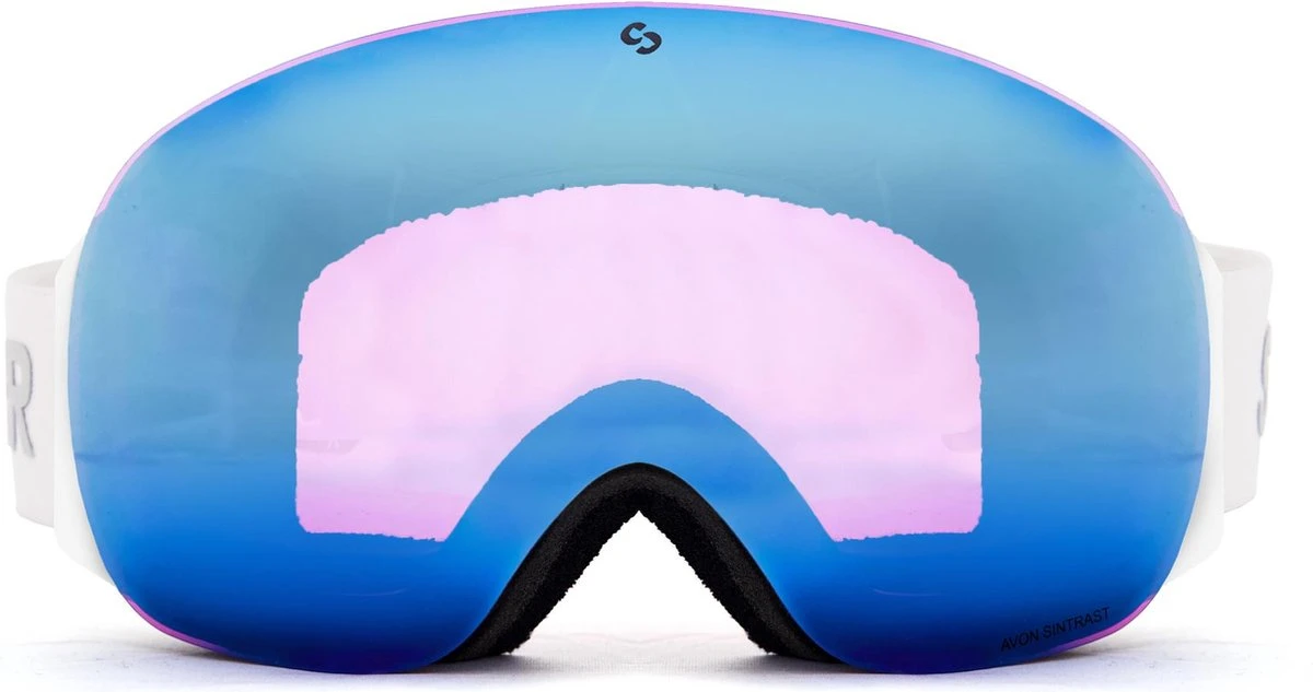 Sinner Avon Skibril - Wit + GRATIS EXTRA LENS | Categorie 3 11 Sinner Avon Skibril - Wit + GRATIS EXTRA LENS | Categorie 3 - Afbeelding 9