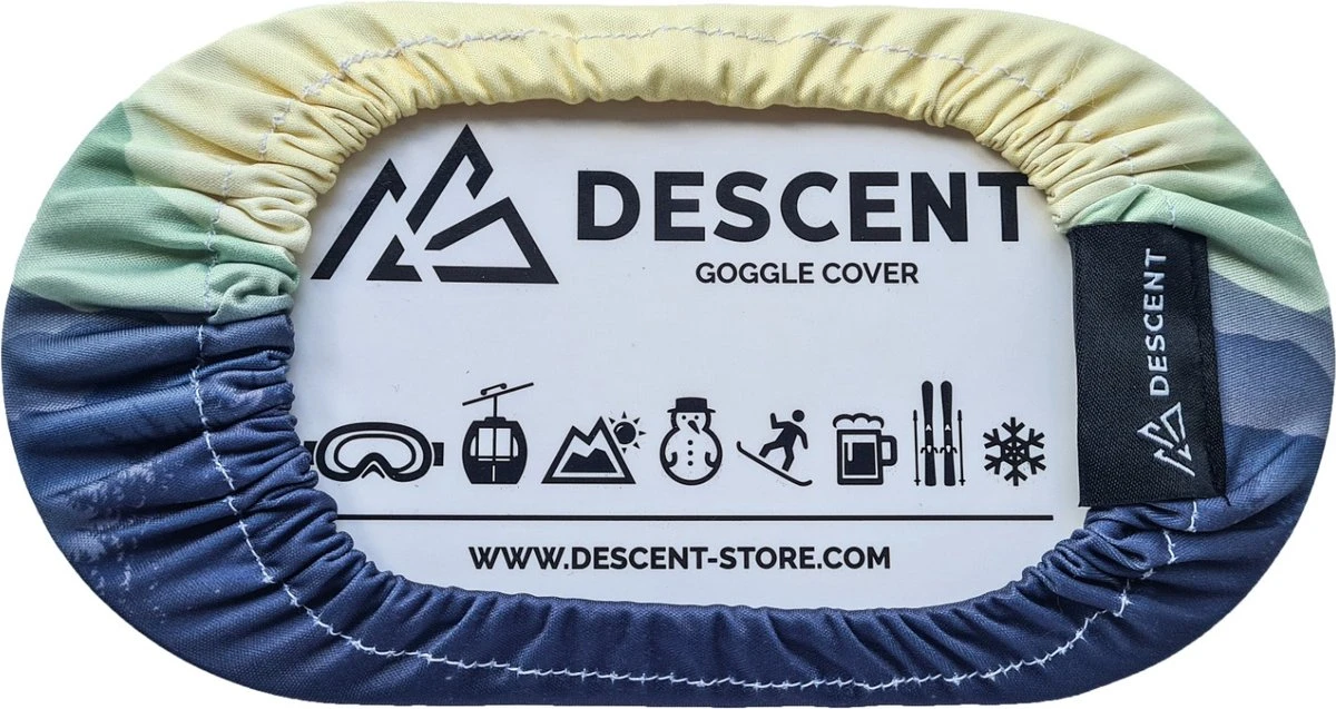 Descent - Goggle Cover - Mountains - Skibril - Beschermhoes - Snowboard - Ski 4 Descent - Goggle Cover - Mountains - Skibril - Beschermhoes - Snowboard - Ski - Afbeelding 2