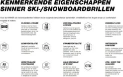 Sinner Vorlage S Skibril - Wit | Categorie 3 -SINNER || Brunotti || Barts Verkoop 1200x746 2