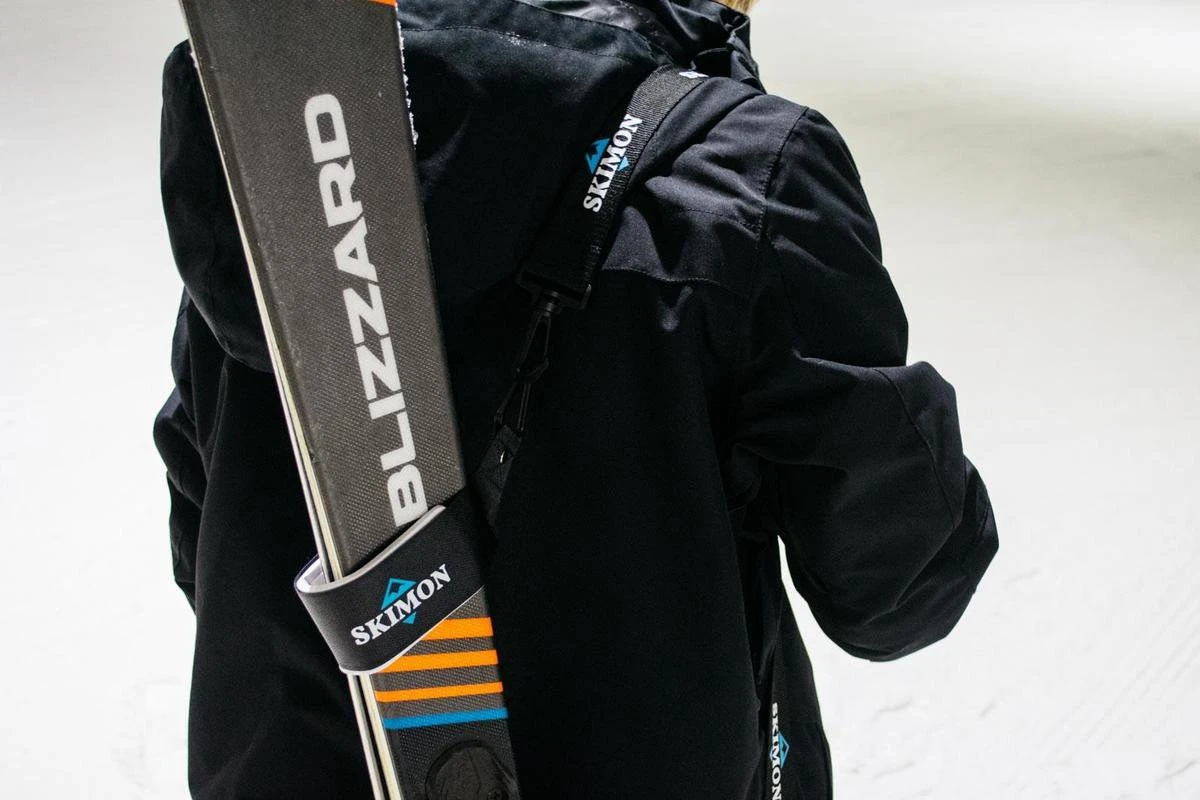 Skimon Strap - Skidrager - Ski Draagband - Ski Houder 7 Skimon Strap - Skidrager - Ski Draagband - Ski Houder - Afbeelding 5