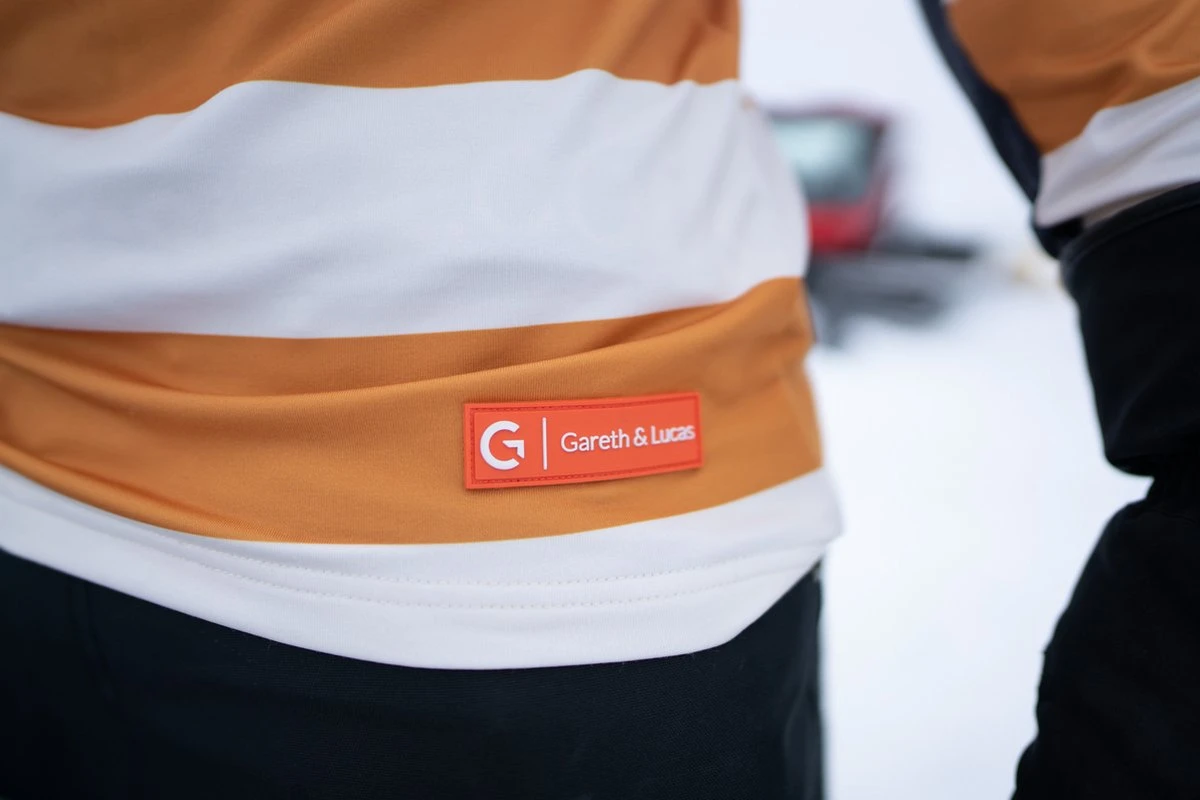 Gareth & Lucas Skipully The Four - Heren L - 100% Gerecycled Polyester - Midlayer Sportshirt - Wintersport 7 Gareth & Lucas Skipully The Four - Heren L - 100% Gerecycled Polyester - Midlayer Sportshirt - Wintersport - Afbeelding 5