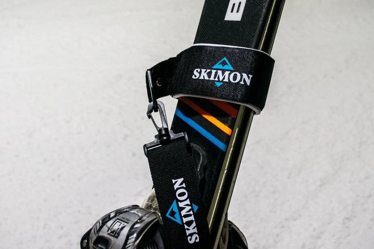 Skimon Strap - Skidrager - Ski Draagband - Ski Houder 6 Skimon Strap - Skidrager - Ski Draagband - Ski Houder - Afbeelding 4