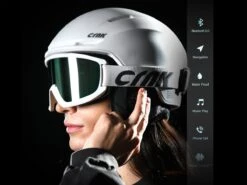 CRNK Skadi Alpha Ski Helm - Bluetooth Met Ingebouwde Speakers En Microfoon - Active Noice Cancellation -Zwart - Maat M -SINNER || Brunotti || Barts Verkoop 1200x900 5