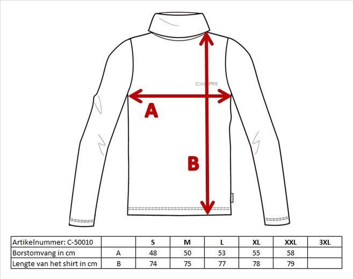 Campri Skipully - Wintersportpully - Heren - Maat L - Wit 5 Campri Skipully - Wintersportpully - Heren - Maat L - Wit - Afbeelding 3