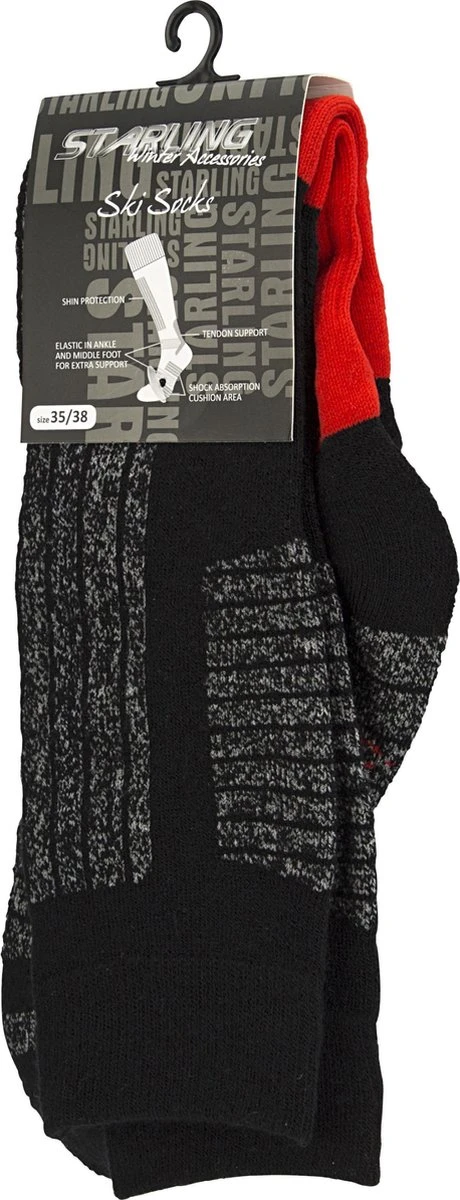 Starling Skikousen - Whistler - Zwart/Grijs/Blauw - 43/46 4 Starling Skikousen - Whistler - Zwart/Grijs/Blauw - 43/46 - Afbeelding 2