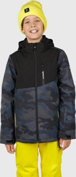 Brunotti Twinstroky-AO Jongens Wintersportjas - Beigev- Maat 164