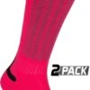 Starling Skikousen - 2-Pack - Whistler - Fuchsia/Grijs - 35/38