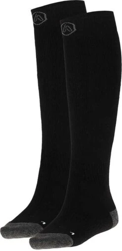 Apollo® Apollo | Skisokken Unisex | Zwart | 2-Pak | Maat 43/46 | Skisokken Heren | Skisokken Dames